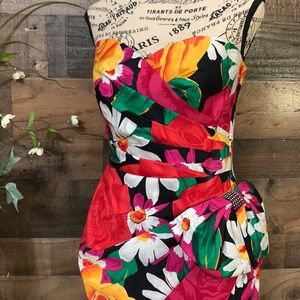 🍃🌸 Vintage A.J. Bari Dress Size 8